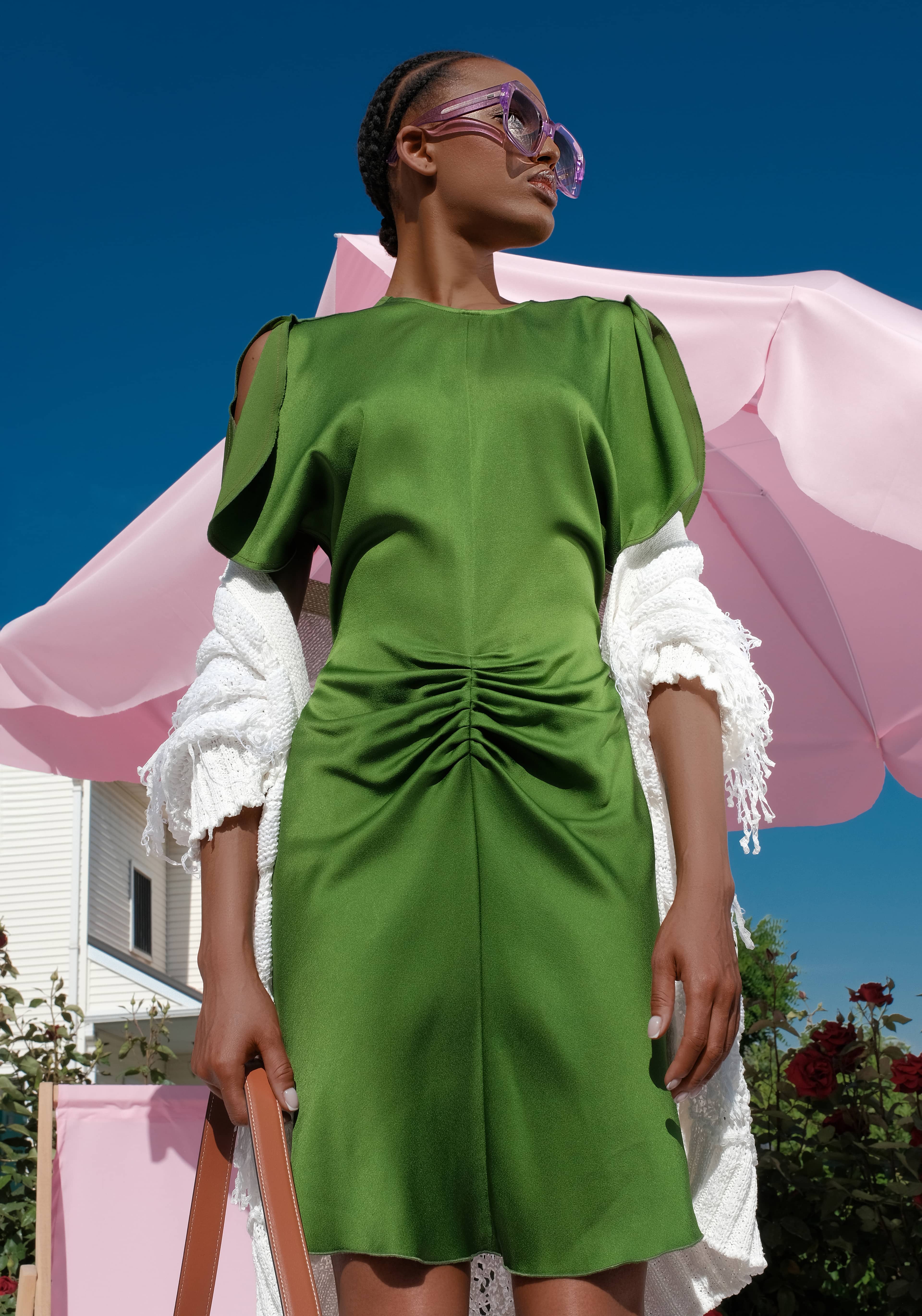 Women Spring collection Celine 2025, bags, dresses, parcels, sneakers, hats, jackets and trousers.